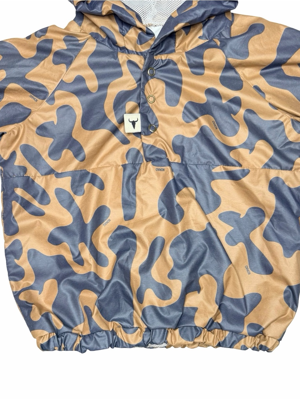 Booso Patterned Wind Breaker - Picture 3 of 6
